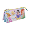 Estuche Princesas Disney 3 Compartimentos
