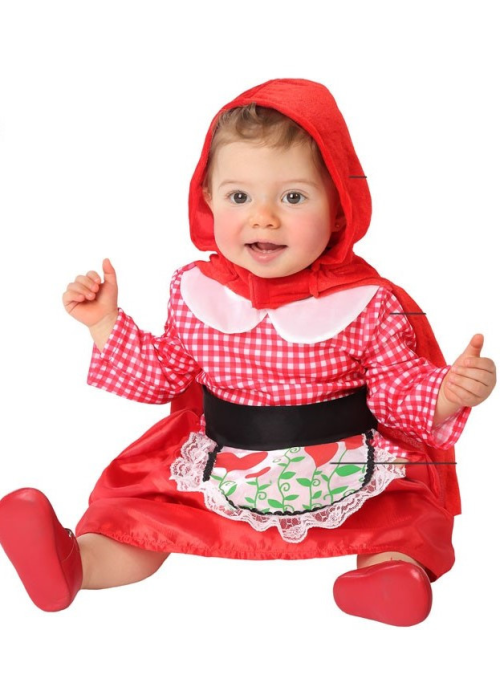 disfraz bebe 6 meses caperucita roja d'occasion pour 30 EUR in