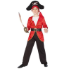 Disfraz de Pirata Rojo Infantil - Disfraces de Piratas para Niños