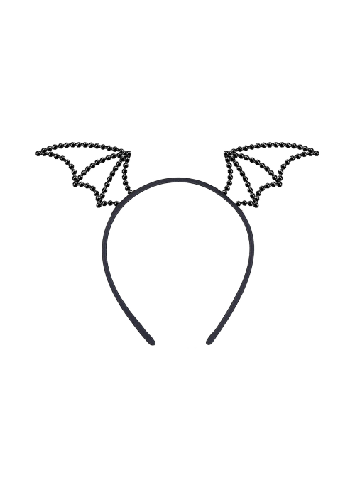 Diadema Murcielago Piedras Preciosas - Complementos Disfraces Halloween