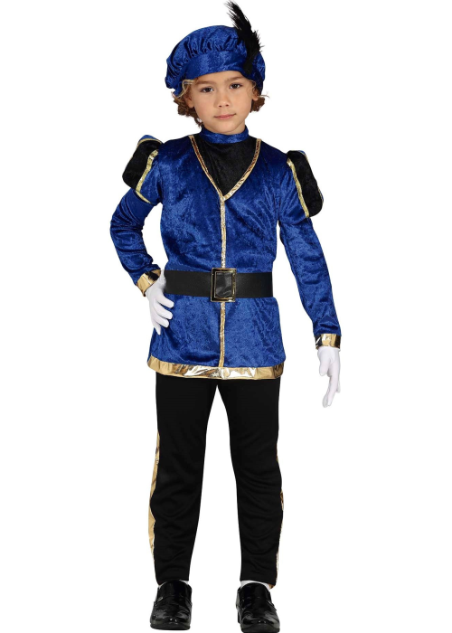 Disfraz de Paje Azul Infantil