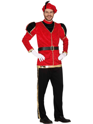Disguise of a Page boy in Red