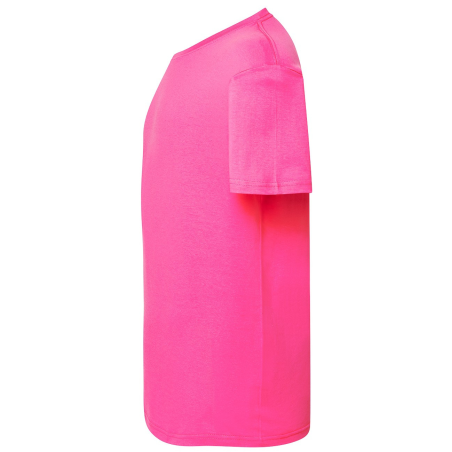 Camiseta Fucsia Manga Corta Adulto