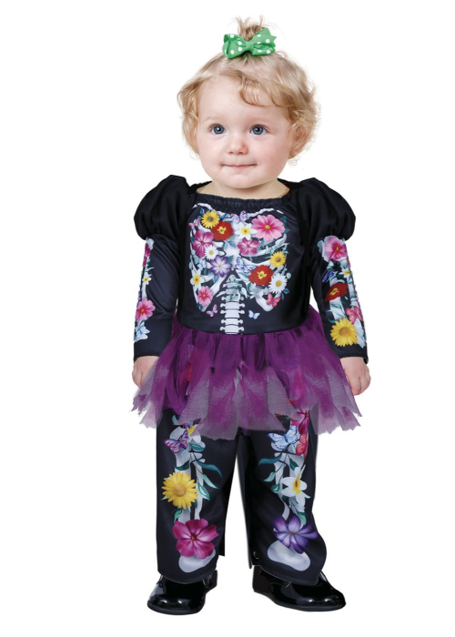 Vestit Esquelet Rosa Nadó