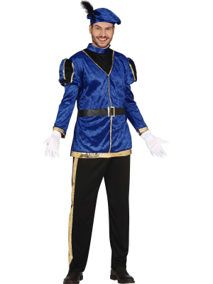 Disfraz de Paje de Azul
