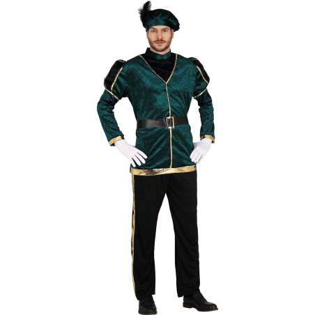 Disfraz de Paje Verde