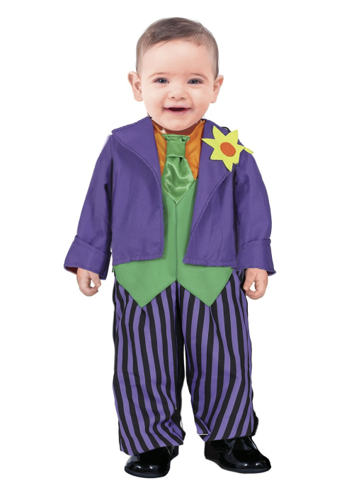 Disfraz de Joker Comic Bebe