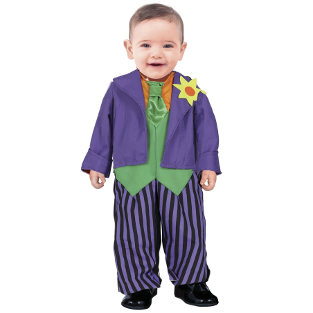 Disfraz de Joker Comic para Bebe - Disfraces Halloween Payasos