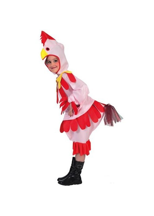 Comprar Disfraz de Gallina Rosa Infantil - Disfraces de Animales Infantiles