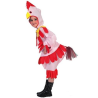 Disfraz de Gallina Rosa Infantil - Disfraces de Animales Infantiles