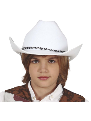 Sombrero Vaquero Blanco Infantil