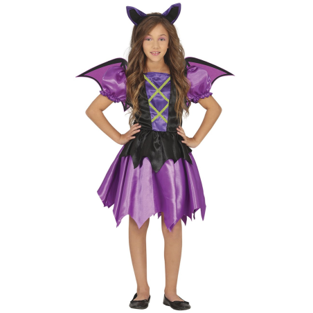 Disfraz de Vampiresa Murcielago para Niña - Disfraces Halloween Vampiros