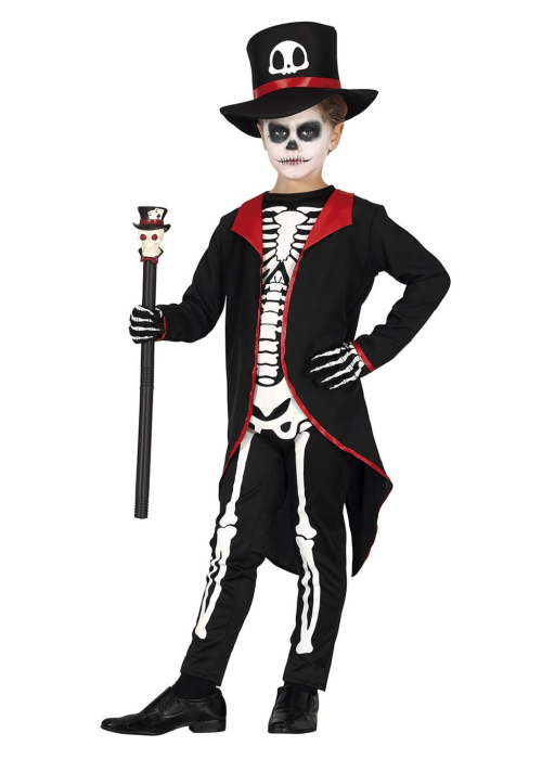 Disfraz de Novio Esqueleto Infantil - Disfraces Calaveras y Catrinos