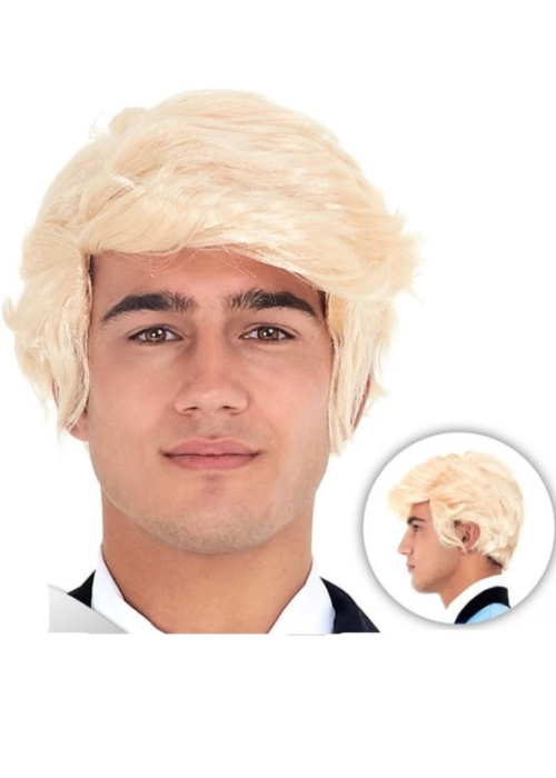 Peluca Hombre Guaperas Rubia