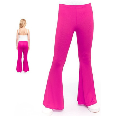 Pantalones Campana Fucsia infantil