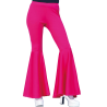 Pantalones Campana Fucsia