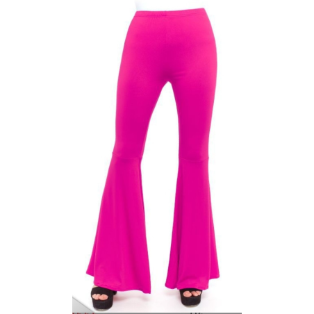Pantalones Campana Fucsia