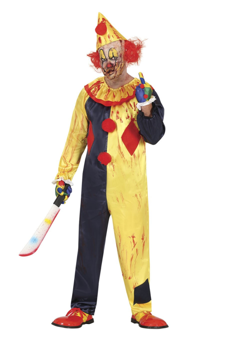 Disfraz de Payaso Asesino McClown Bellaco