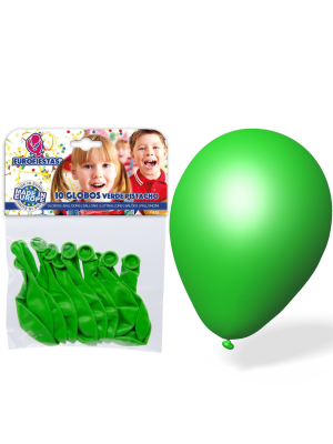 Globos Verdes 10 Unid