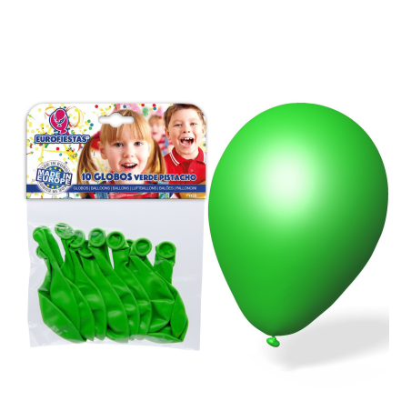 Globos Verdes 10 Unid