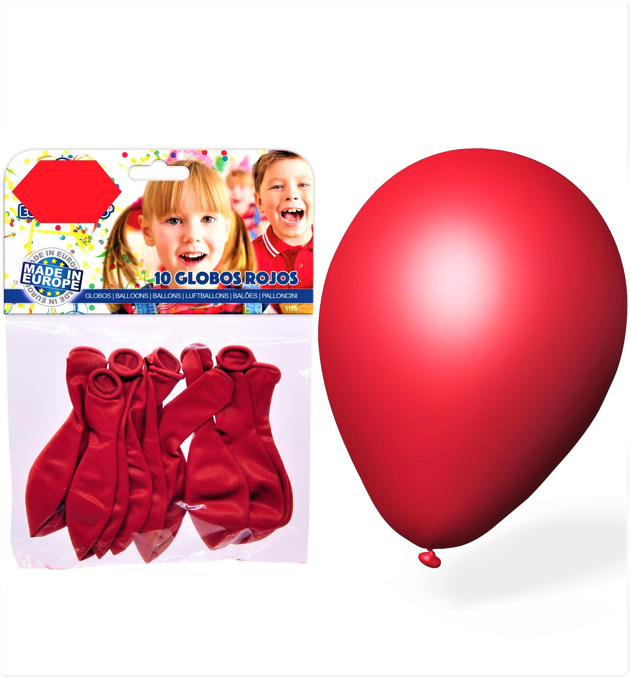 Globos Rojos 10 Unid