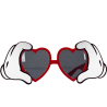 Gafas Corazon Manos