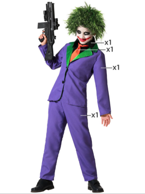 Disfraz de Joker Payaso Traje Infantil