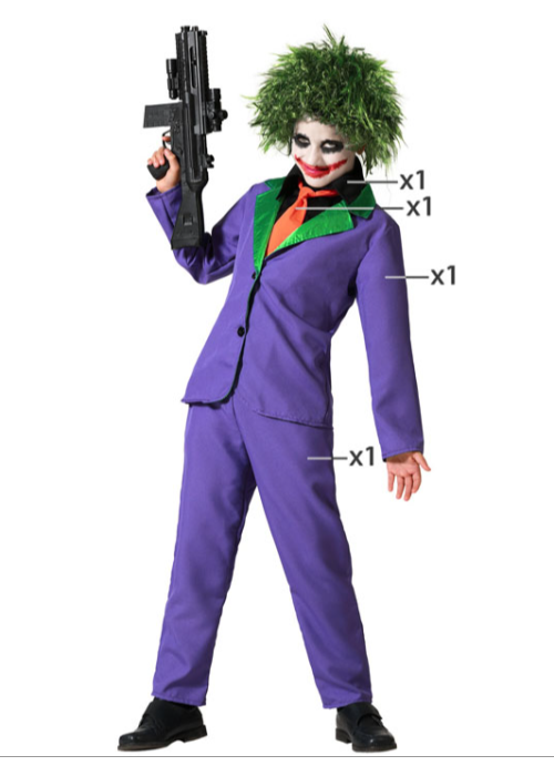 Vestit Joker Clown Inf