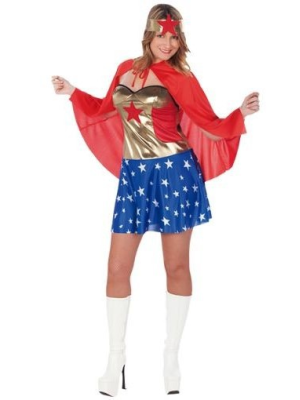 Disfraz de Wonder Heroina - Disfraces de Superheroinas para Mujer