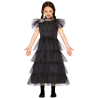 Disfraz de Miércoles para Niña - Disfraces de la Familia Addams