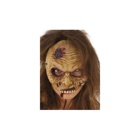 Mascara Zombie Media Cara
