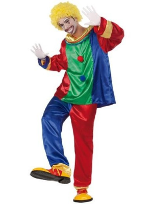 Disfraz de Payaso Colores - Disfraces de Payasos para Hombres