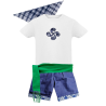 Traje Arrantzale bebe Lauburu corto - Trajes regionales Vascos