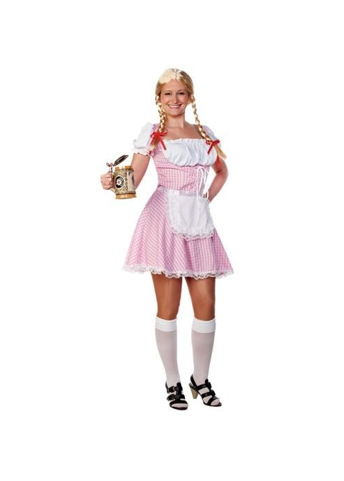 Disfraz de Bavaresa Rosa - Disfraces de Oktoberfest para Mujer