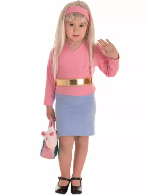 Disfraz de Muñeca Famosa Infantil