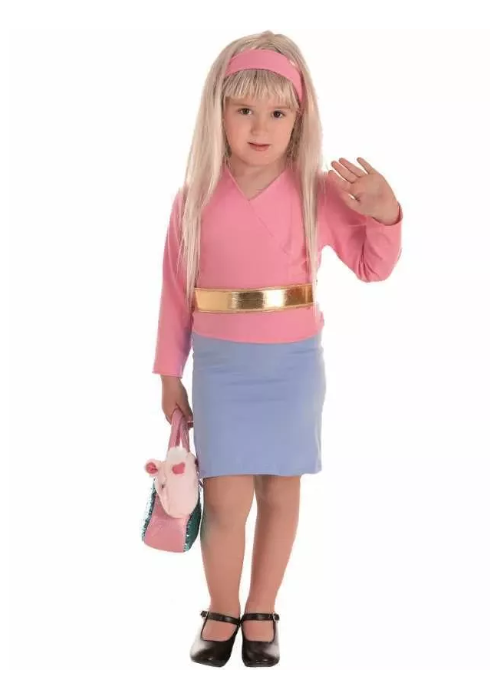 Disfraz de Muñeca Famosa Infantil