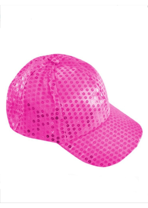 Gorra Lentejuelas Fucsia