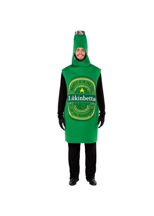 Comprar Disfraz de Botella de Cerveza - Disfraces de Oktoberfest Adultos