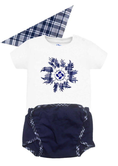 Conjunto Arrantzale Bebe Eguzkilore - Trajes Vascos