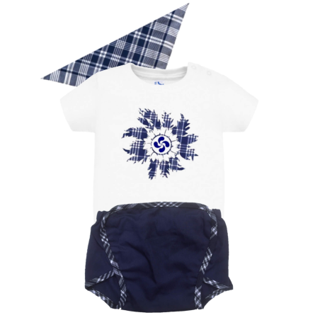 Conjunto Arrantzale Bebe Eguzkilore - Trajes Vascos