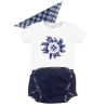Conjunto Arrantzale Bebe Eguzkilore - Trajes Vascos