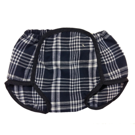 Cubrepañal de Cuadros - Trajes Vascos Bebe