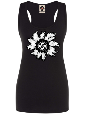 Conjunto Neska negro tirantes Eguzkilore - Trajes Vascos
