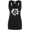 Camiseta Eguzkilore Motas Tirantes Negra