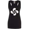 Camiseta Lauburu Motas Tirantes Negra