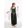 Comprar el Vestit Medieval Princesa en Verd Nen de només 12.00€ – vestit de Botiga en línia