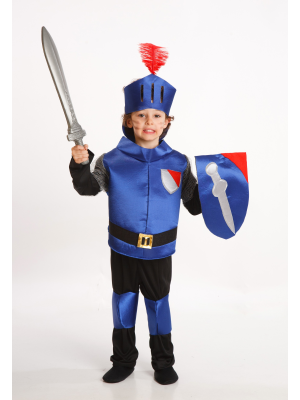 Disfraz de Caballero Azul Infantil - Disfraces Medievales para Niños