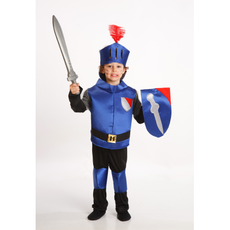 Disfraz de Caballero Azul Infantil - Disfraces Medievales para Niños