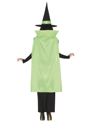 Disfraz de Bruja Capa Verde