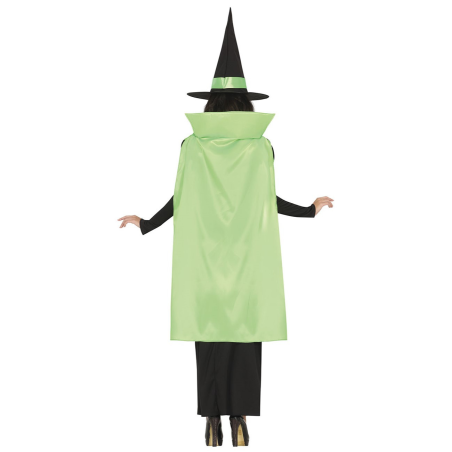 Disfraz de Bruja Capa Verde